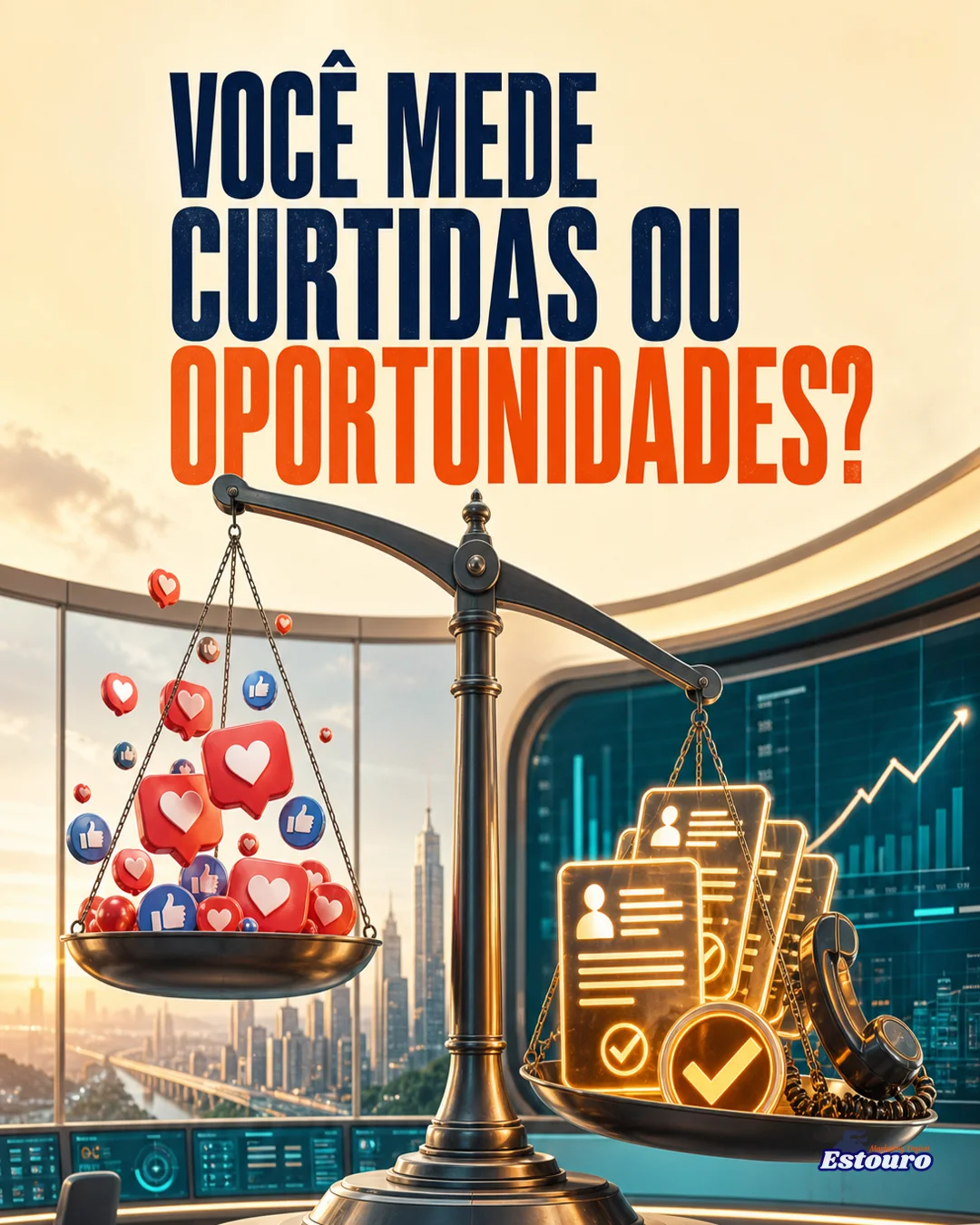 Você mede curtidas ou oportunidades
