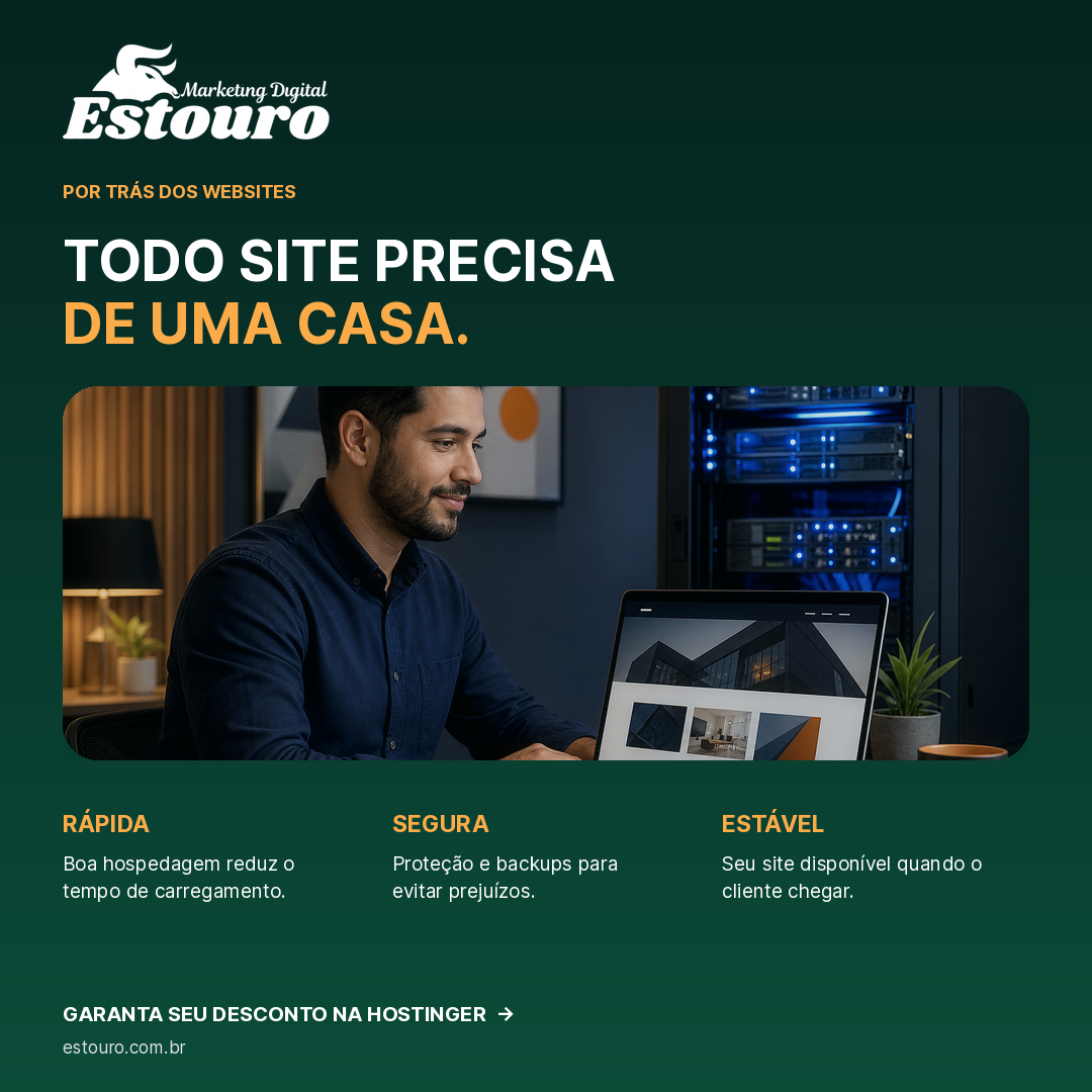 Hospedagem rápida e segura para sites