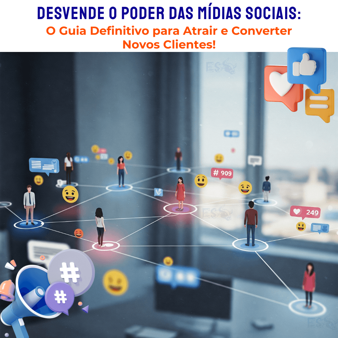 Mídia Social que Converte: O Guia Definitivo para Atrair Clientes e Impulsionar seu Negócio