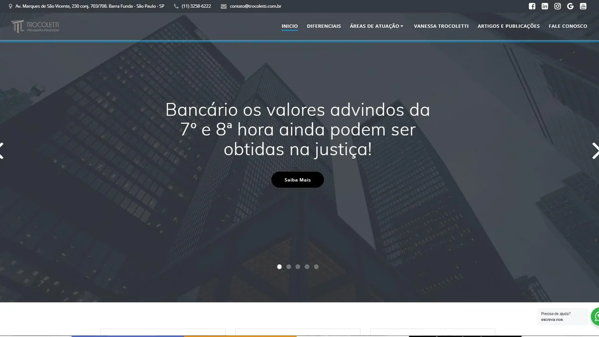 Trocoletti Advogados, Jurídico
